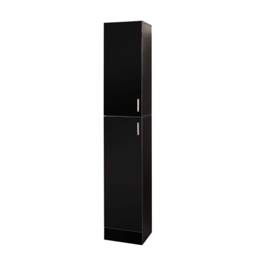 74.8 in. Freestanding Cabinet with In-Adjustable Shelves and 2-Doors for Ki