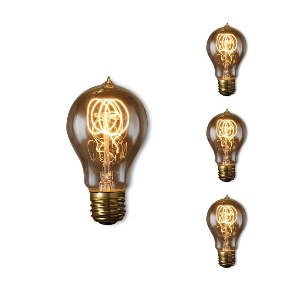 60-Watt Equivalent BH with Medium Screw Base E26 in Gunmetal Finish Dimmabl