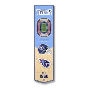 NFL Tennessee Titans 3D Logo Series Wall Art - 12x12