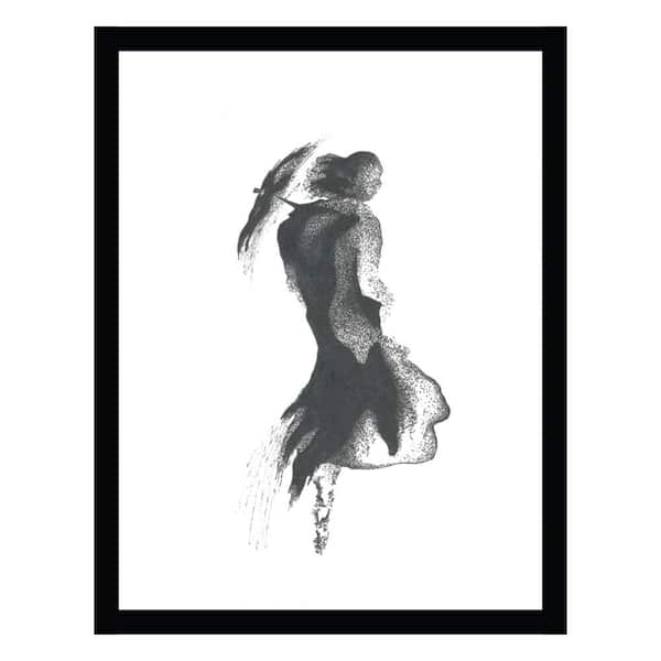 VENICE BEACH Collections Uniquely for Everyone Watercolor Beauty, All Woman-Framed Print by Unknown Abstract Poster Art Print 18 in. x 14 in.