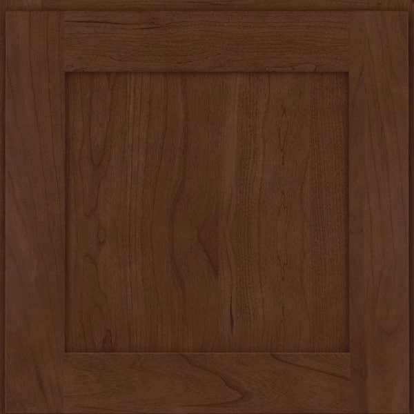 14-5/8 in. x 14-5/8 in. Cabinet Door Sample in Saddle