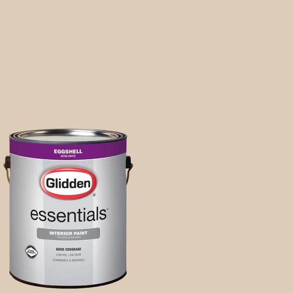 Glidden Essentials 1 gal. #HDGWN32 Water Chestnut Eggshell Interior Paint