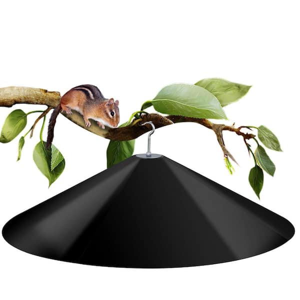 Unbranded 24 in. Hanging Squirrel Proof Bird Feeders Outdoor Squirrel Baffles for Bird Feeders Pole and Bird House Guard (1-Pack)