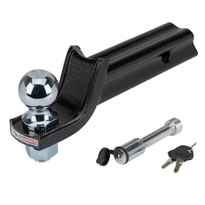 Class 3 5000 lb. ''X'' Mount Security Kit with 2 in. Ball, 5/8 in. Locking Pin, 2 in. Drop x 3/4 in. Rise Ball Mount