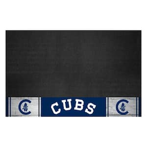 42 in. Chicago Cubs Vinyl Grill Mat