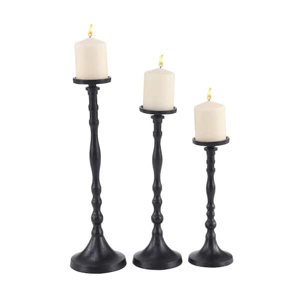 Candle Stick Candle Holder Set Of 3 Metal Candlestick Holders Candle Stand  Taper Candle Holders For Table Centerpiece Fireplace Mantle Decor, Ideal Gi