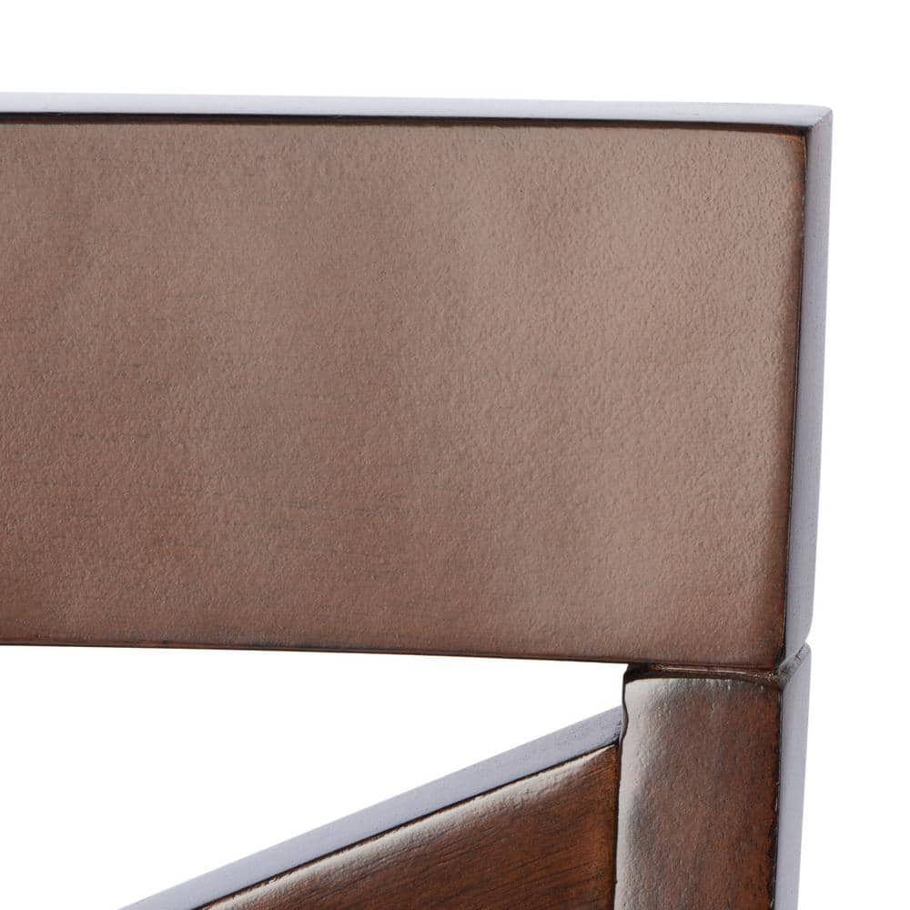 Ainslee Traditional Brown Upholstered Dining Chair Set