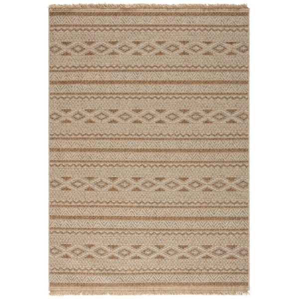 Safavieh Daytona 3 x 5 Stone Indoor Abstract Throw Rug Safavieh Daytona 3 x 5 Stone Indoor Abstract Throw Rug