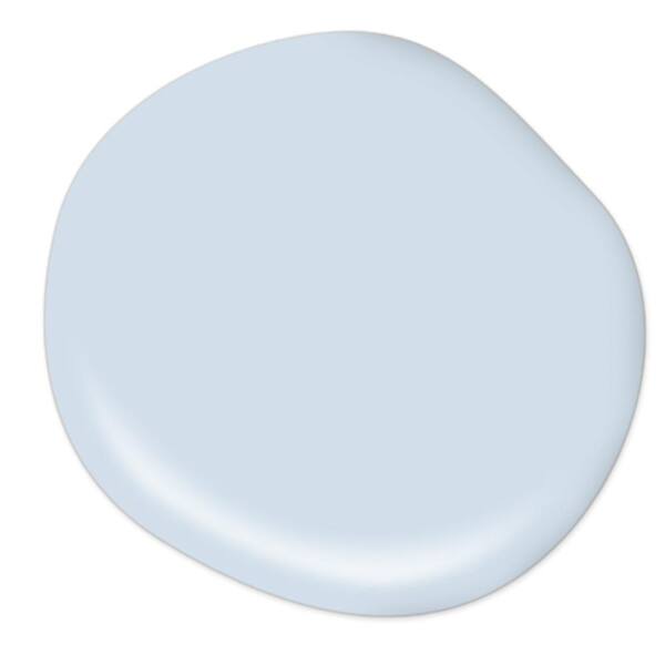 BEHR PREMIUM PLUS 8 oz. #M530-1 Ice Drop Satin Enamel Interior/Exterior  Paint & Primer Color Sample B370016 - The Home Depot