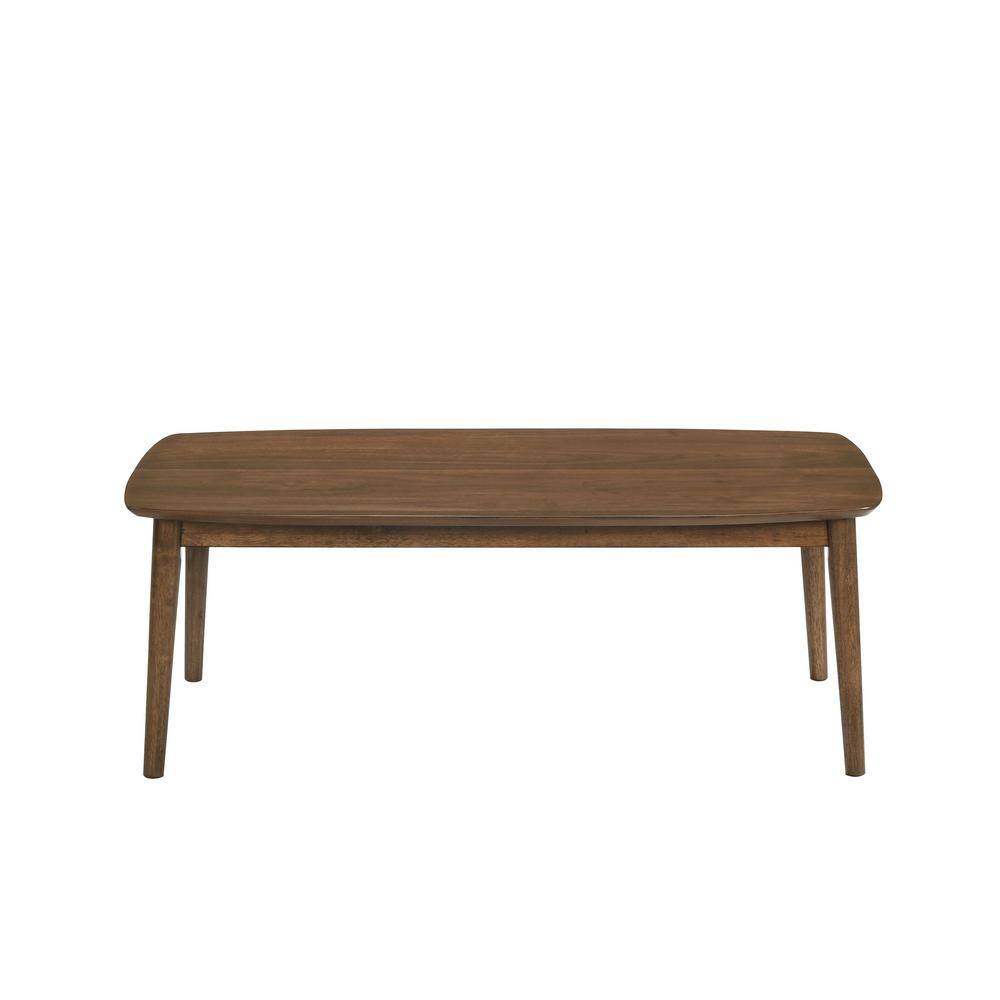 Felix 3-Piece Walnut Wood Coffee and End Table Set