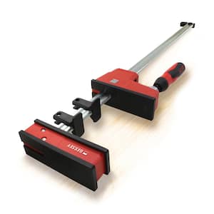 BESSEY Clutch Style 34 in. Capacity Bar Clamp with Wood Handle and