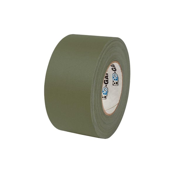 Pratt Retail Specialties 3 in. x 55 yds. Olive Drab Gaffer Industrial Vinyl Cloth Tape (3-Pack)