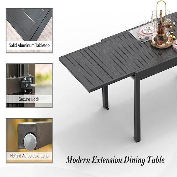 Expandable bistro deals table