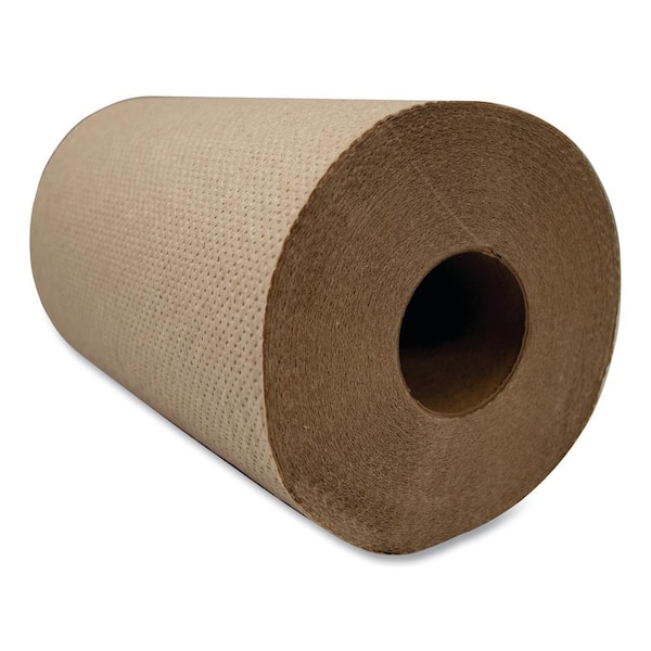 SafePro RTB, 8 350 Ft Brown Roll Paper Towels, 12/Cs