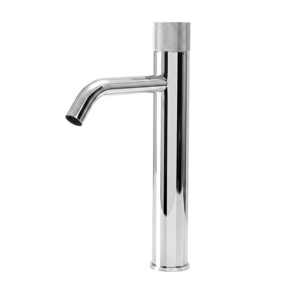 Waterfall Open Spout 1-Handle Single Hole Bathroom Sink Faucet in Polished Chrome Pop-Up Drain Included price history on PriceWatchPro