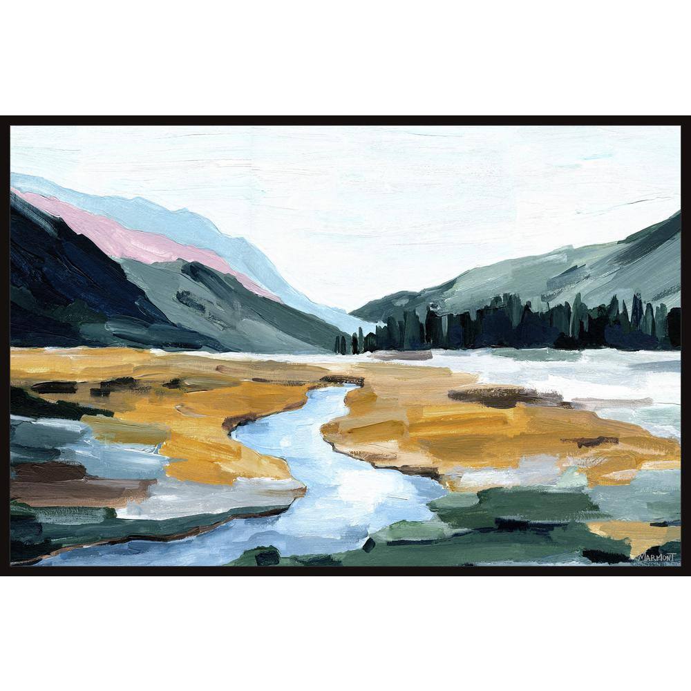 Take Me by Marmont Hill Floater Framed Canvas Nature Art Print 30 in. x 45 