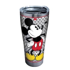 Disney Silver Mickey 30 oz. Stainless Steel Tumbler with Lid