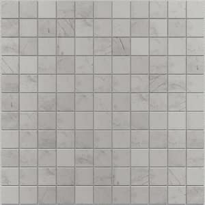 Pierre 12in.x12in Mosaic Light Grey Matte Porcelain Wall and Floor Tile (7.68 sq.ft/case)