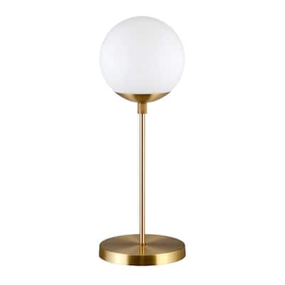 Round Cottage Table Lamps, Modern Globe Table Lamp