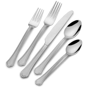 Capri Frost 53-pc Flatware Set, Service for 8, Stainless Steel
