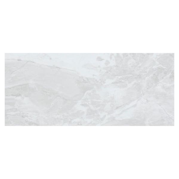 11in x 4. 5in Vinyl Wall Tile Sample in Iced Pewter