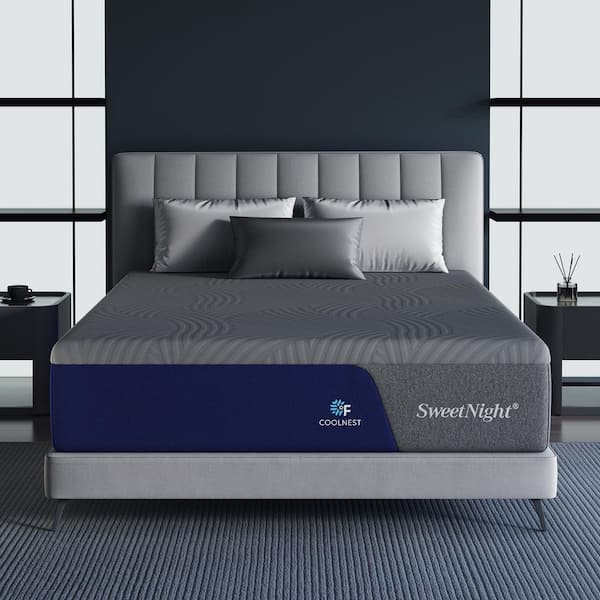 Coolnest King Medium Memory Foam 16 in. Mattress Bed-in-a-Box Mattresses