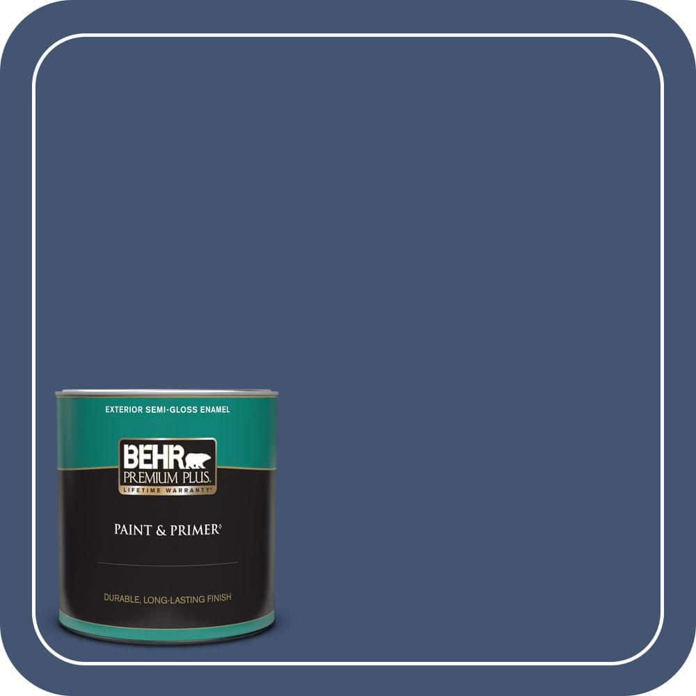 1 qt. Home Decorators Collection #HDC-CL-26 Champlain Blue Semi-Gloss Enamel Exterior Paint & Primer price history on PriceWatchPro