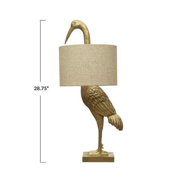 Bird store table lamps