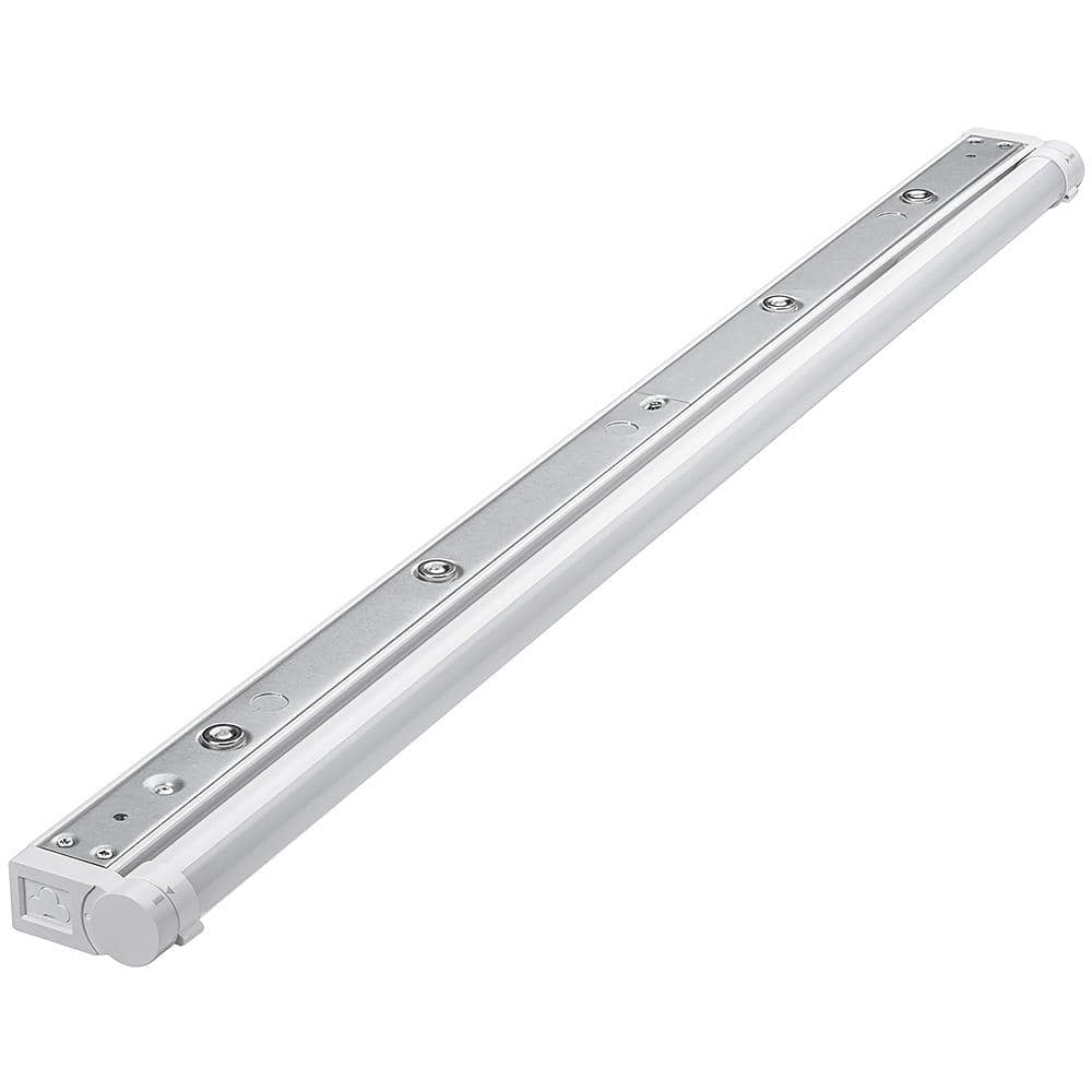 32 Inch White Adjustable Under Cabinet Light with Dim-To-Warm