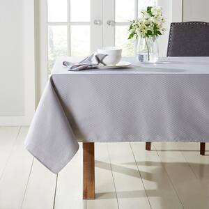 McKenna 160 in. W x 60 in. L Gray Solid Polyester Tablecloth