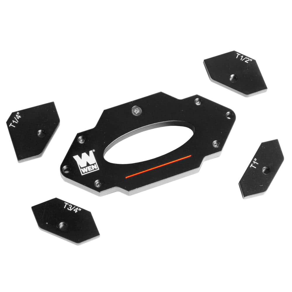 WEN 6-Piece Corner Chamfer Jig and Template Set for Routers