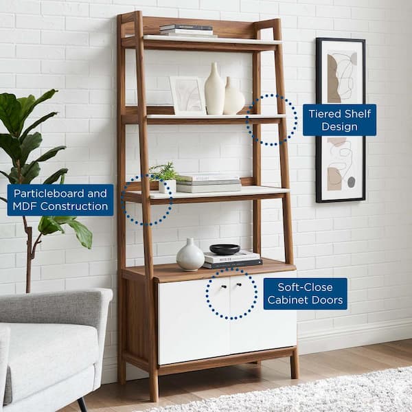 https://images.thdstatic.com/productImages/883dab7c-d5f5-4f58-8288-e5a8a967c805/svn/walnut-white-modway-bookcases-bookshelves-eei-4656-wal-whi-44_600.jpg