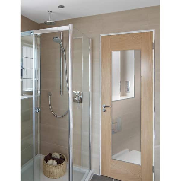 Bathroom Vanity Mirror, Beveled Door Mirror 16 X 60