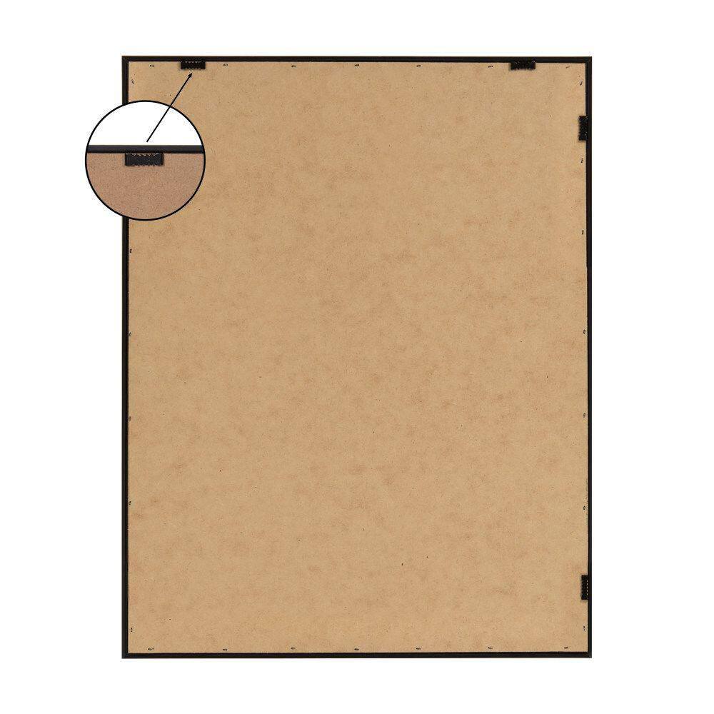 Sylvie Benevolence and Indomitable Framed Canvas Set in Walnut Brown