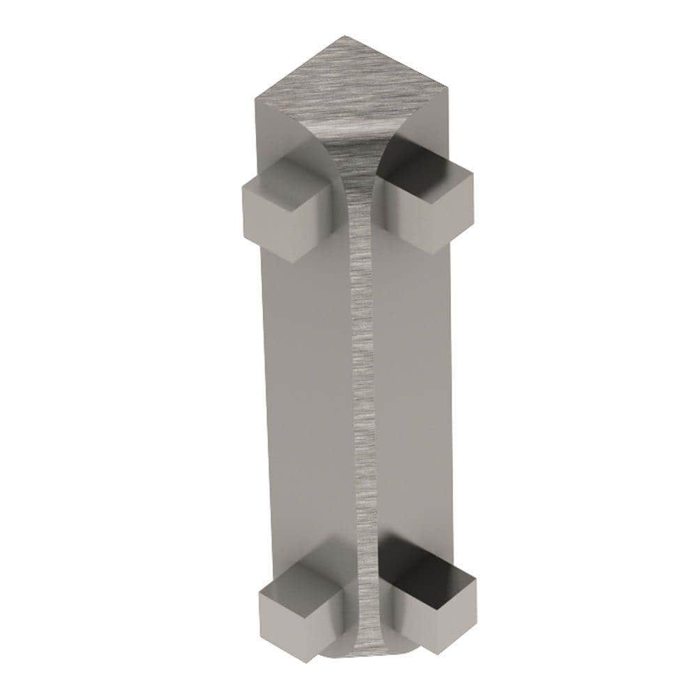Rondec-CT Brushed Nickel Anodized Aluminum 1/2 in. x 2-5/64 in. Metal 90 Degree Inside Corner price history on PriceWatchPro
