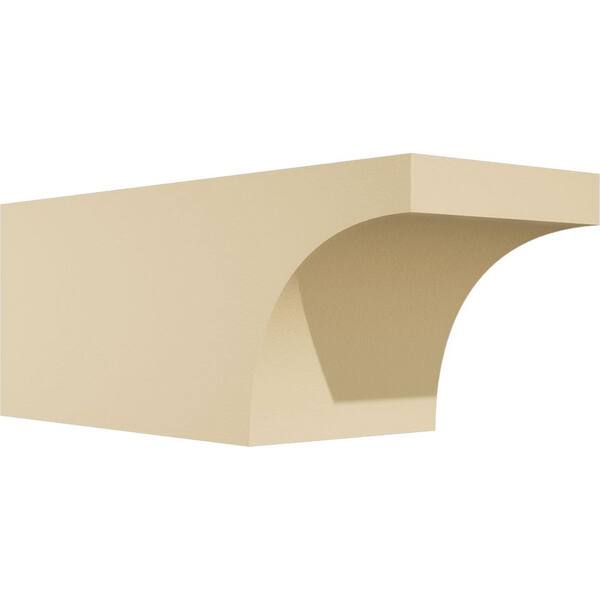 Ekena Millwork Standard Huntington 6 in. W x 6 in. H x 16 in. D Signature Urethane Rafter Tail Outlooker