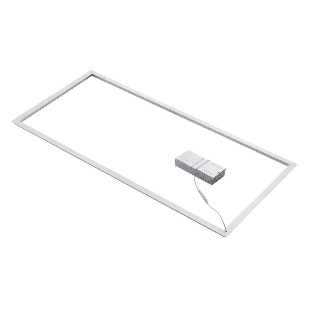 3. 9ft. Integrated LED White Strip Light Fixture Wattage Adjustable and Color Tunable Frame Light(6-Pack) price history on PriceWatchPro