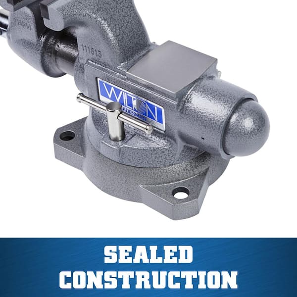 Wilton 5-1/2 in. Jaw Width 1755 Tradesman Vise 28806 - The Home Depot