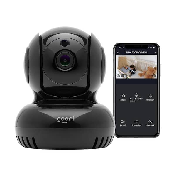 Geeni Sentinel 1080p HD Indoor Tilt Wi-Fi Standard Surveillance Camera with Voice Control and Motion Alerts No Hub Required