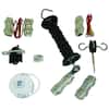 Field Guardian Wood Post Screw-In Corner Polyrope Insulator, Whi