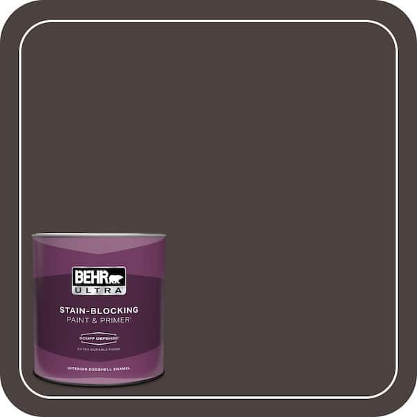 BEHR ULTRA 1 qt. #PPU5-20 Sweet Molasses Extra Durable Eggshell Enamel Interior Paint & Primer