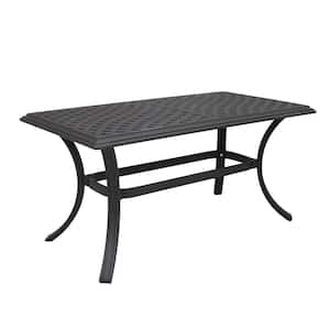 Kernel Espresso Brown Frame Rectangle Aluminum 21in. Height Outdoor Coffee Table