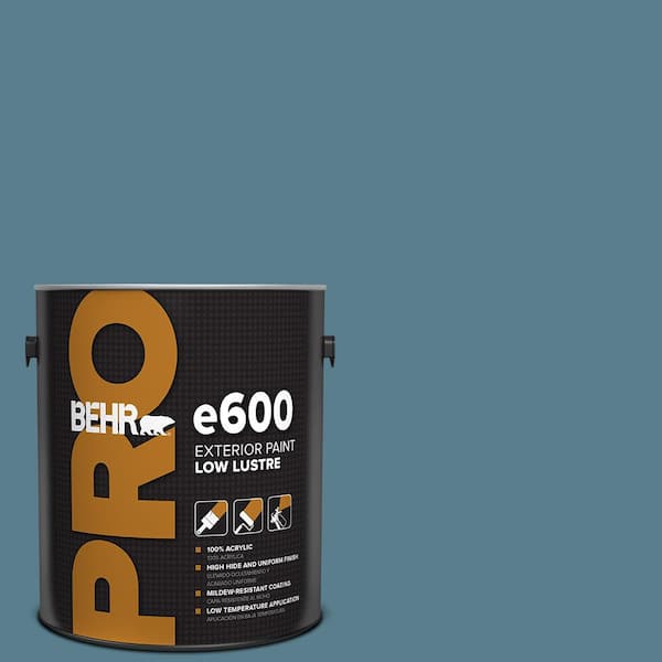 BEHR PRO 1 gal. #HDC-FL14-11 Cotton Denim Low Luster Exterior Paint