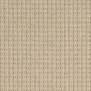 6 in. x 6 in. Loop Carpet Sample - Upland Heights - Color Oakwood