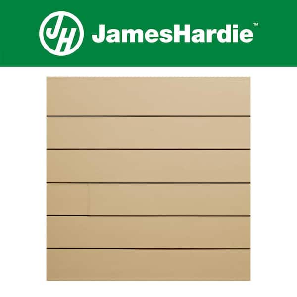 Hardie Plank HZ10 6.25 in. x 144 in. Primed Smooth Fiber Cement Lap Siding