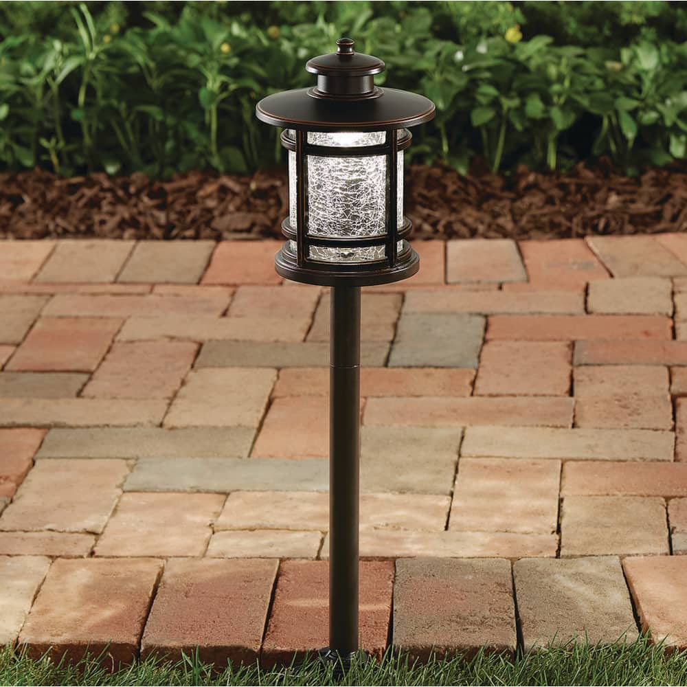 Hampton Bay Birmingham 155 Lumen Low Voltage Oil Rubbed Bronze
