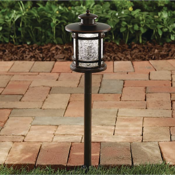 Birmingham 155 Lumen Low Voltage Oil Rubbed Bronze Integrated LED Outdoor Landscape Path Light (6-pack)