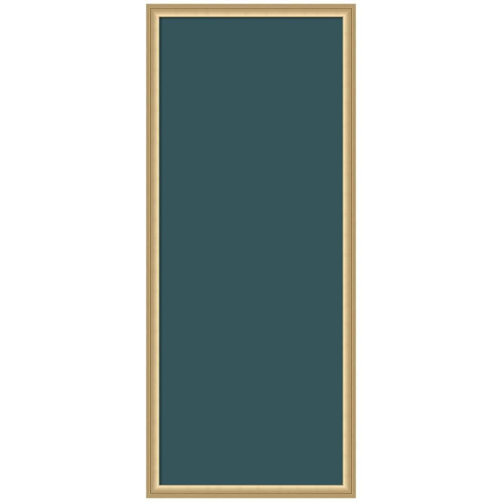 Florence 42 in. x 18 in. Gold Plastic Framed Memo Board price history on PriceWatchPro
