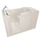 Value Series 48 in. Left Hand Walk-In Bathtub in Biscuit