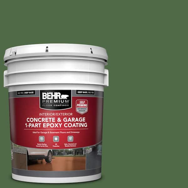 BEHR PREMIUM 5 gal. M4007 Garden Cucumber SelfPriming 1Part Epoxy